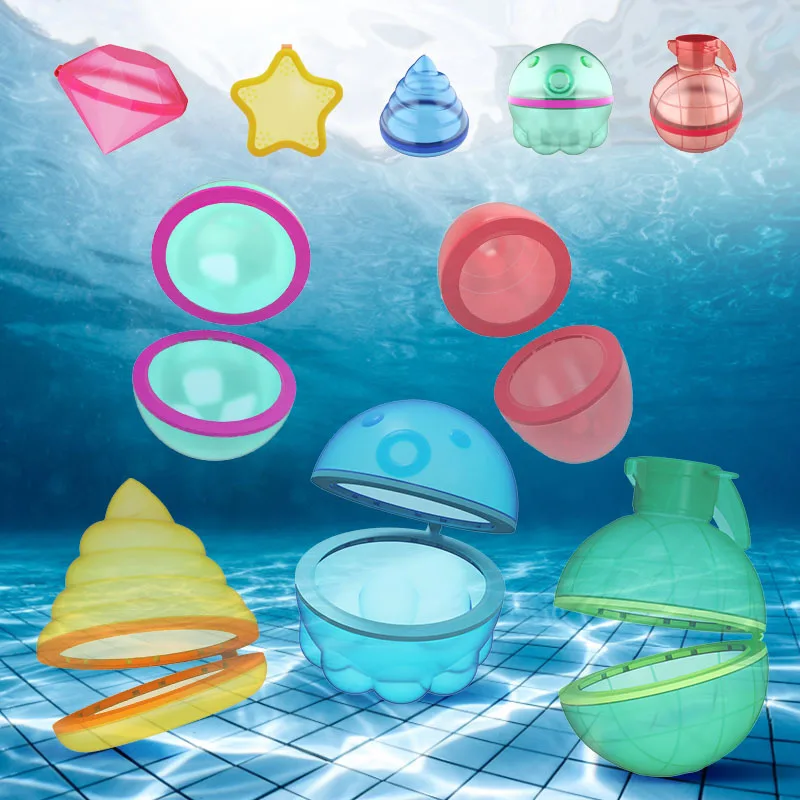 

Summer Outdoor Beach Toy Kids Pool Party Splash Ball Toy Quick Fill Refillable Magneic Reusable Water Balloons