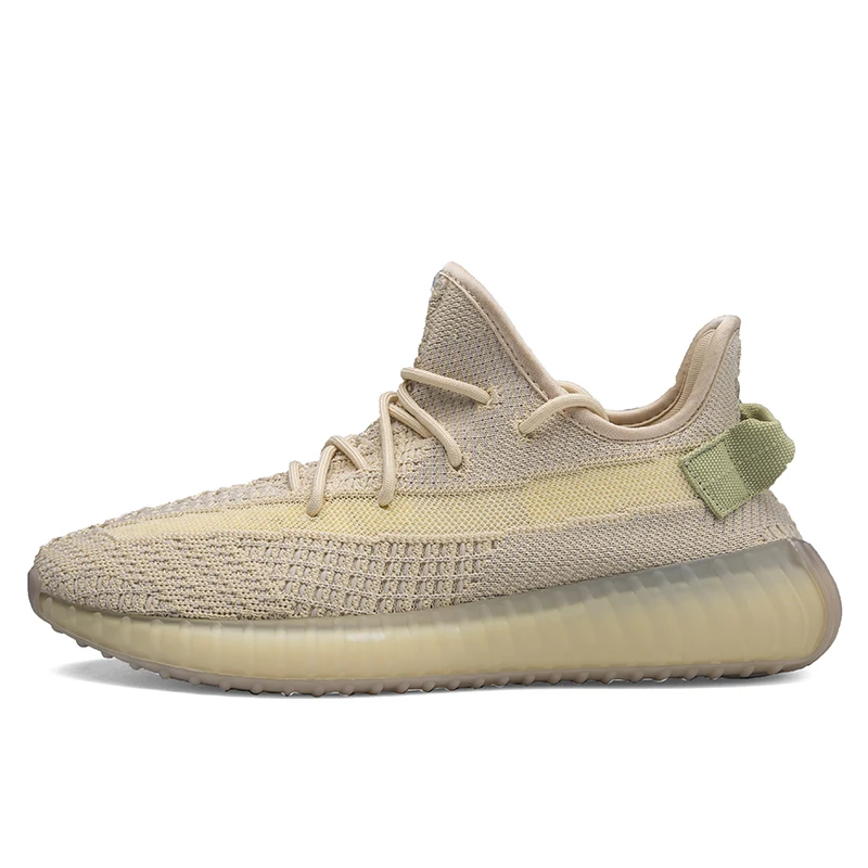 

Hot Selling Factory Wholesale Fashion Men Reflective Yeezy Slides Casual Sports Sneakers Walking Shoes Yeezy 350 V2, White black/ white yellow/black orange/black red