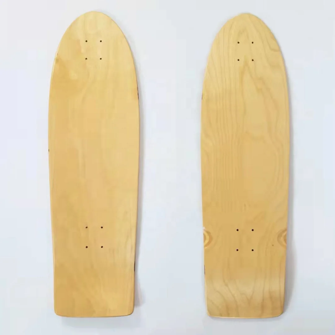 

Wholesale cheap 7ply oem wooden maple blank custom surf skate cruiser old school skateboard deck surfing boards, Customized color