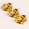 Bronze Plated Wooden Jewelry Brass Metal Made Box Accessories Small Metal Lock For Jewelry Box