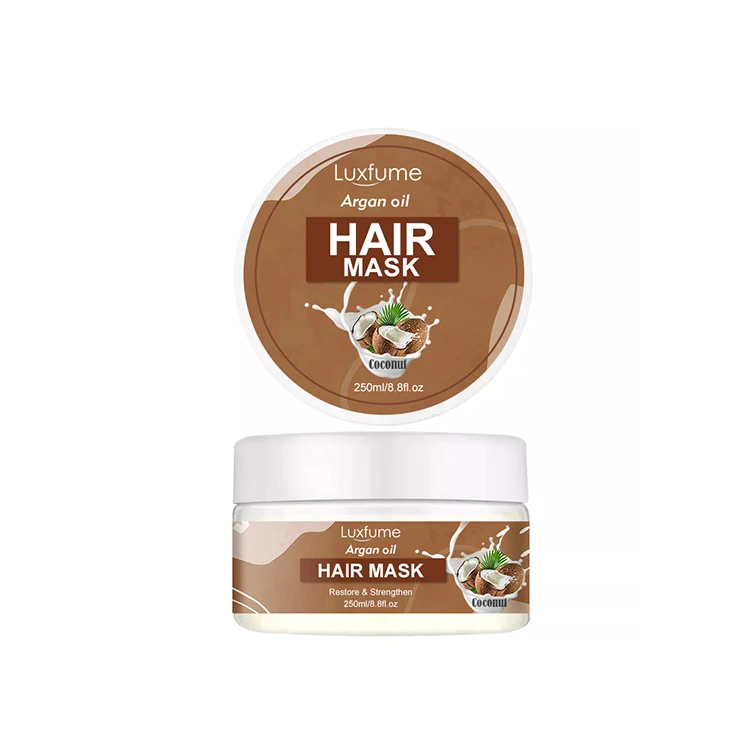 

New arrive Minty Hydrating Repairing Argan Oil organ coconut oil Hair Mask For Dry Damaged Hair