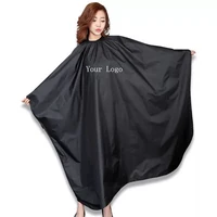 

New Arrival Professional Satin Polyester waterproof Hair Salon Capes, Cutting Customized Barber Capes Hairdressing Cape