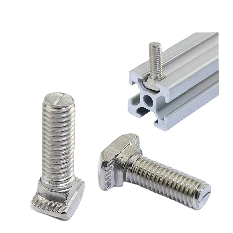 
T Bolt Stainless Steel Customized Forged Flat Rectangle Hammer Square Head Bolt OEM Stock Support 