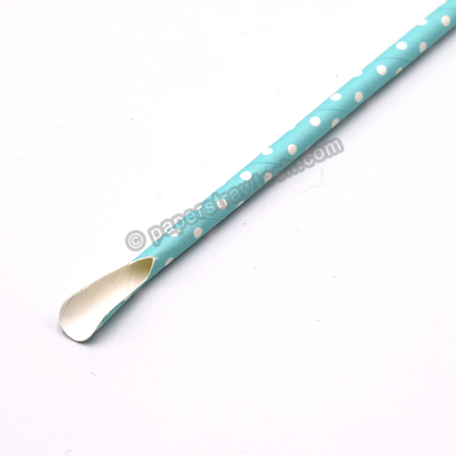 

Eco-friendly 2021 Disposable Biodegradable Drinking Paper Straws Spoon Wholesale, Shown as picture