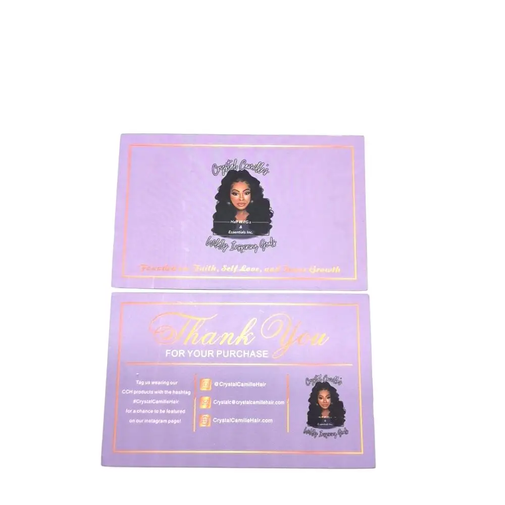 
High quality customized business paper card printing / greeting card / thank you card / postcard 