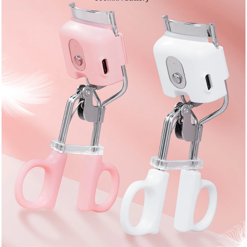 

Private Label New Mini Beauty Make-Up USB Rechargeable Electric Intelligent Heating Portable Heated Eyelash Curler