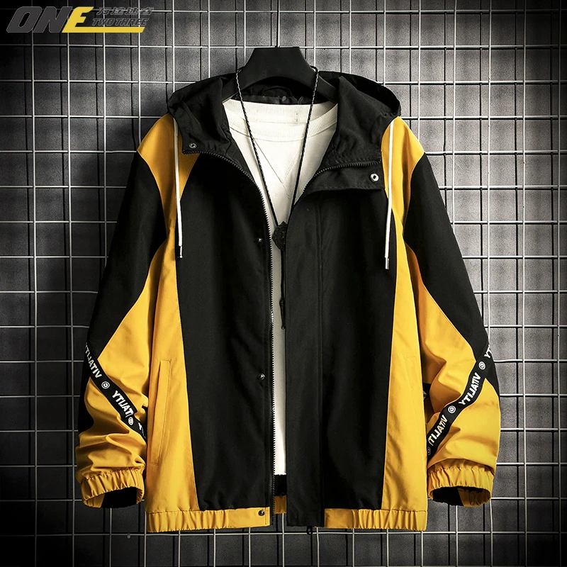 

2020 autumn/winter new casual hoodie clothing European and American street men trend jacket match