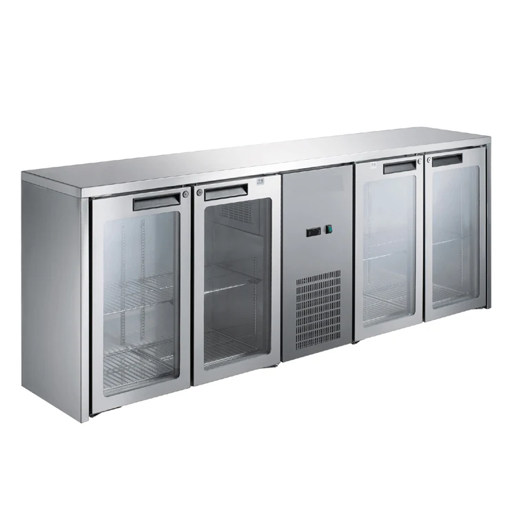 Ce Heavy Duty Industrial R134a Stainless Steel 3 Doors Refrigerator