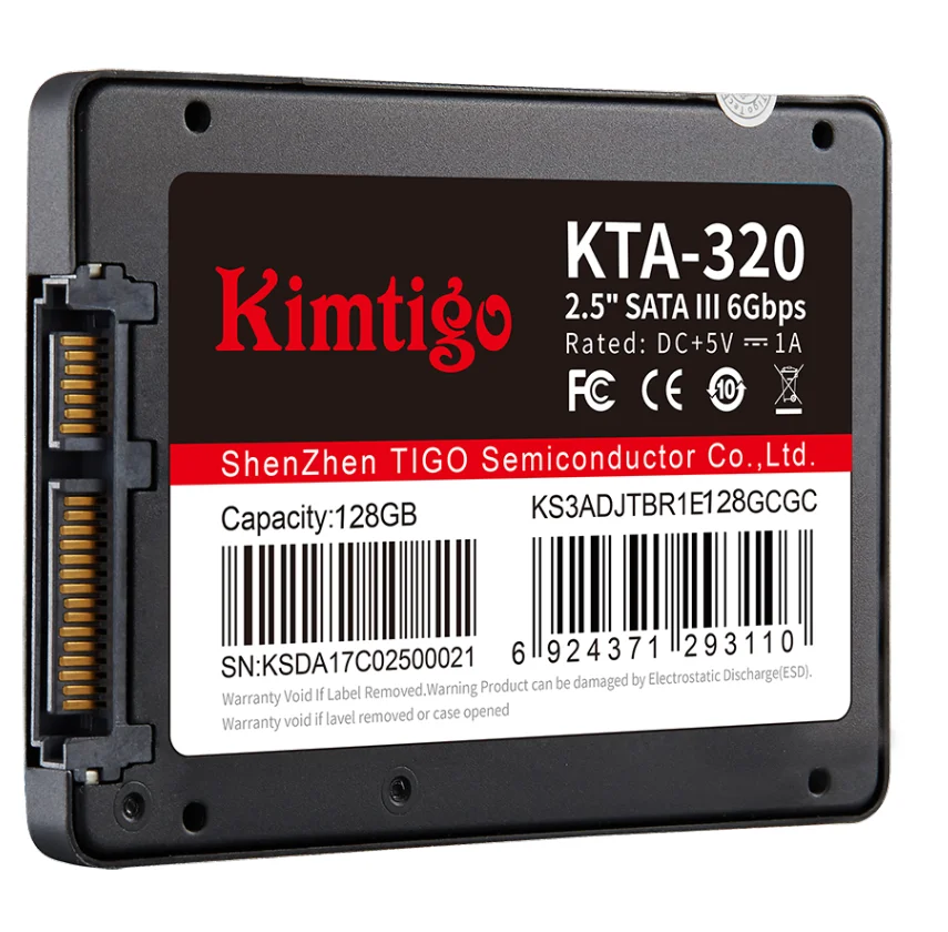 

Kimtigo wholesale hard disk ssd laptop desktop SATA3 2.5inch 128GB 256GB 512GB 1TB internal hd ssd, Black