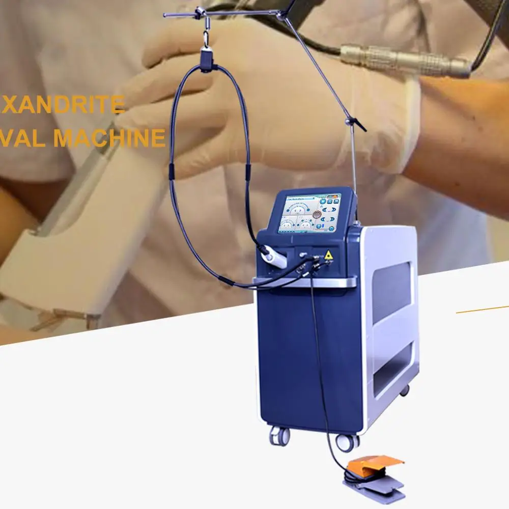 

nd yag 1064nm long pulse /alexandrite laser 755nm hair removal machine with free shipping