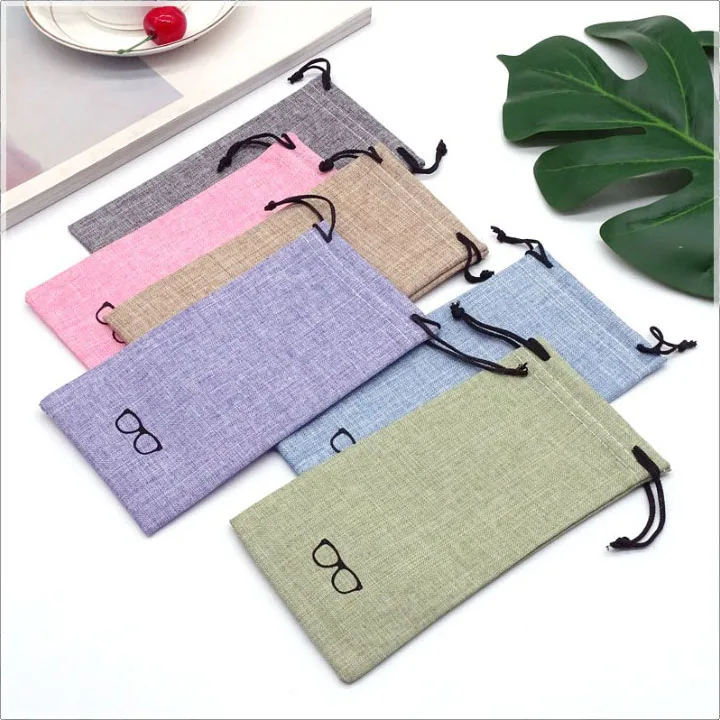 

Factory price custom sun glasses bag pouch logo package bags for glasses glasses dust bag, Mixed color