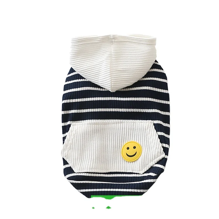 

RL310 2020 new spring and summer smile cotton hoodie dog clothes