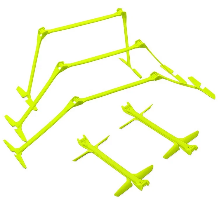 

OKPRO Soccer Training Plastic Hurdles Agility Speed Hurdles, Green,yellow,black,orange