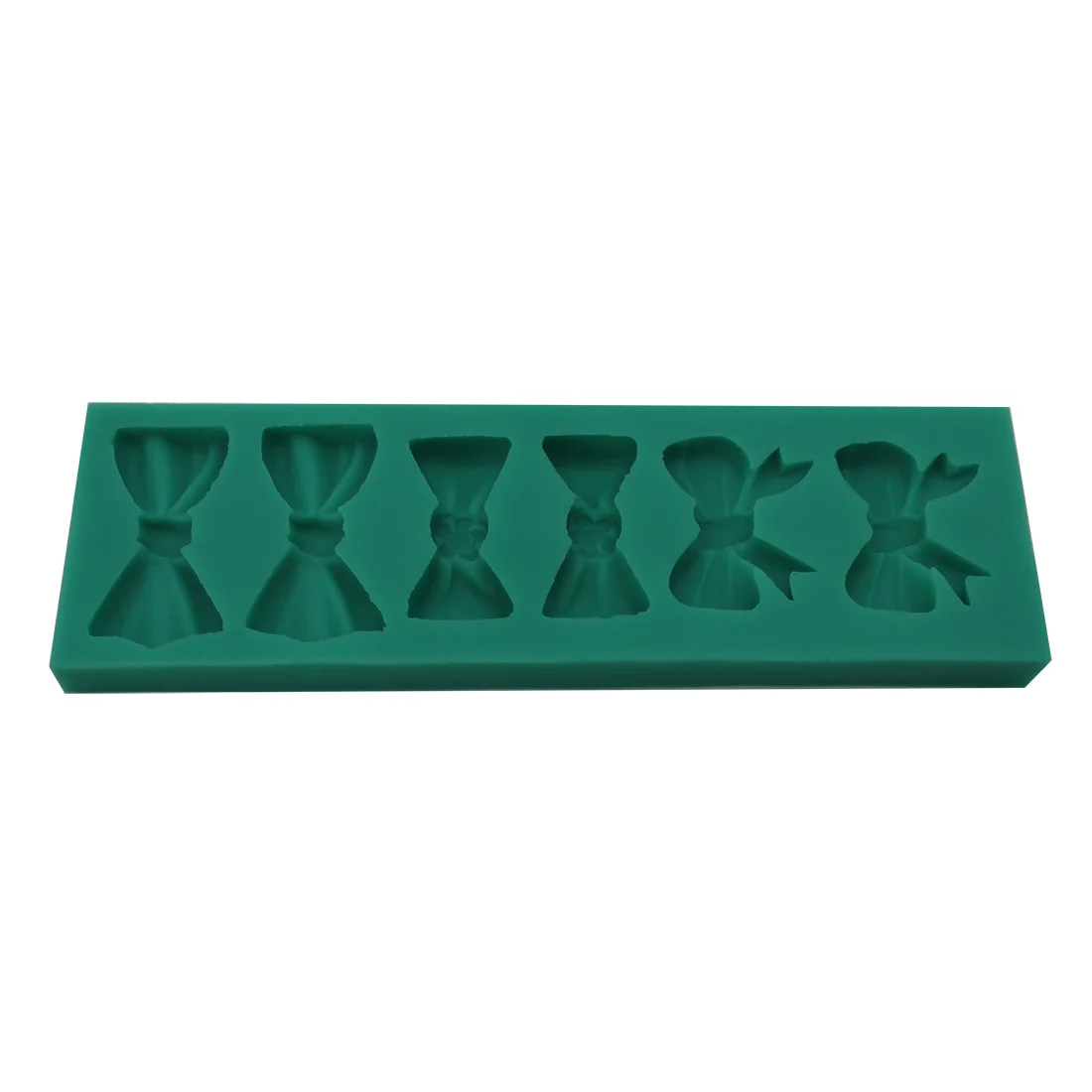 

Sugar Cookie Pudding Decoration Silicone Mold Bow Tie Shaped Fondant Cake Mold Soap Mould Bakeware Baking Cooking Tools, As photo