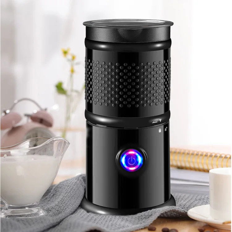 

Custom 450W Portable Smart Automatic Mini Coffee Milk Foamer Heater Milk Frother Machine, Black,white