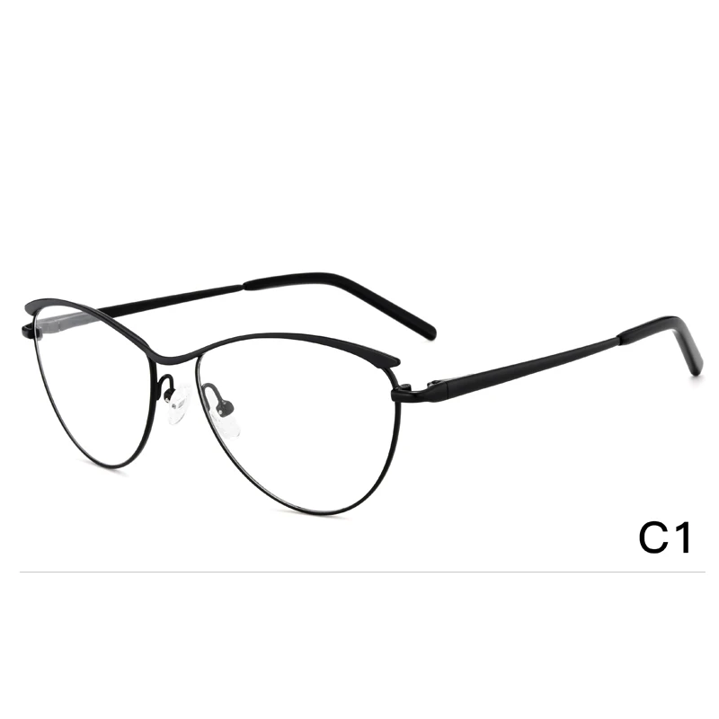 

2020 wenzhou FC brand retro metal optical frame women eyeglasses frame
