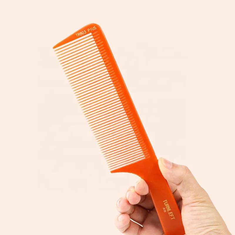 

Wholesale Custom Logo Plastic Baber Use Hair Salon Carbon Fiber Comb