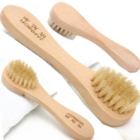 

Wholesale Wooden Face Cleaning Brush Natural Facial Bristle Brush With Handle