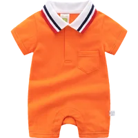 

Hot Sale Infant&Toddler Clothes Short Sleeve 100% Cotton european style cute baby clothes romper