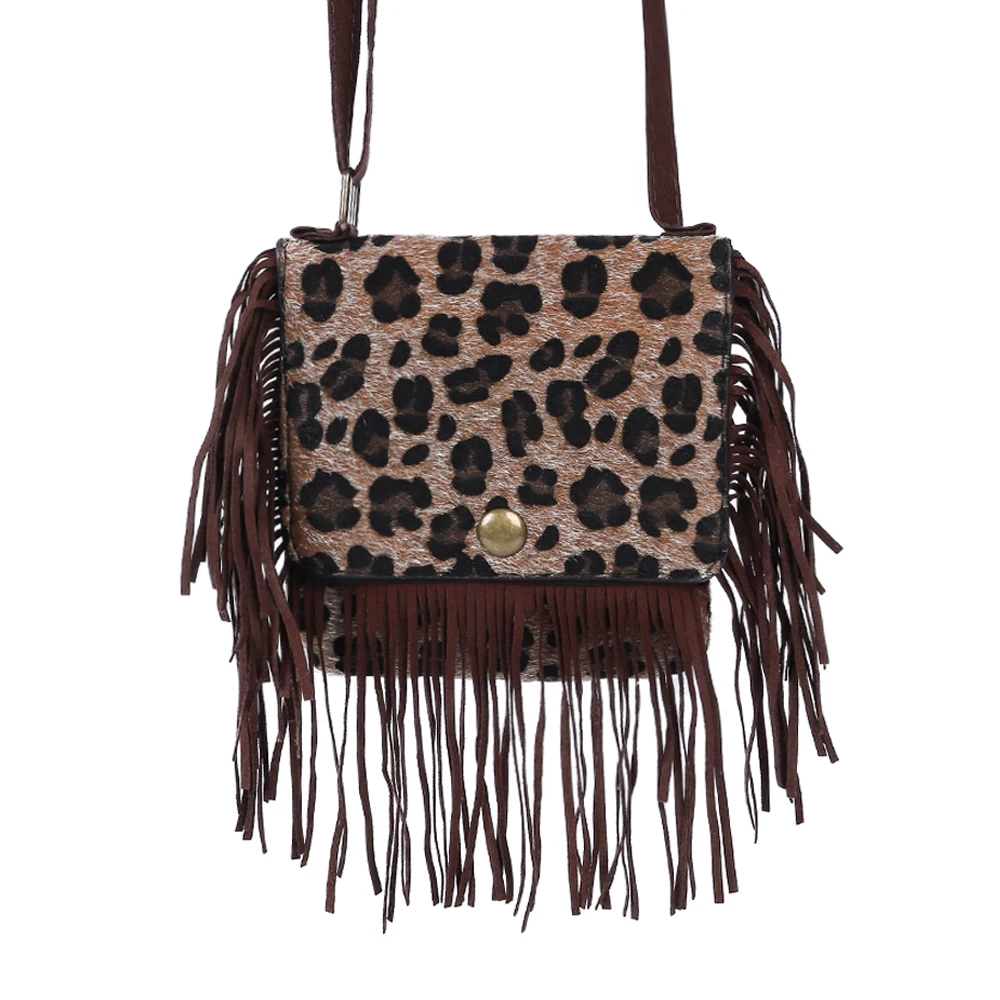 

Free Shipping Wholesale Leopard Kids Girl Mini Shoulder Crossbody Bag Cute Tassel Purse Satchel Handbag for Girls, Leopard,turquoise,cowhide,etc.