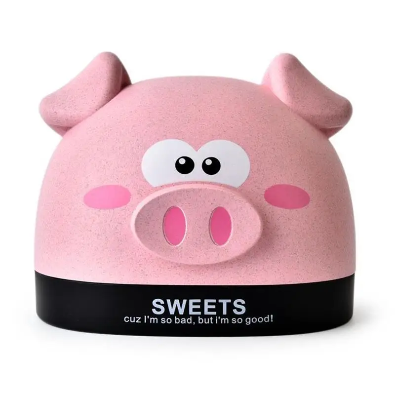 

Cute cartoon pig tissue box