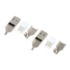 Soldering USB 2.0 A Type Male connectors Port Plug Jack Connector USB Repair Replacement Adapter