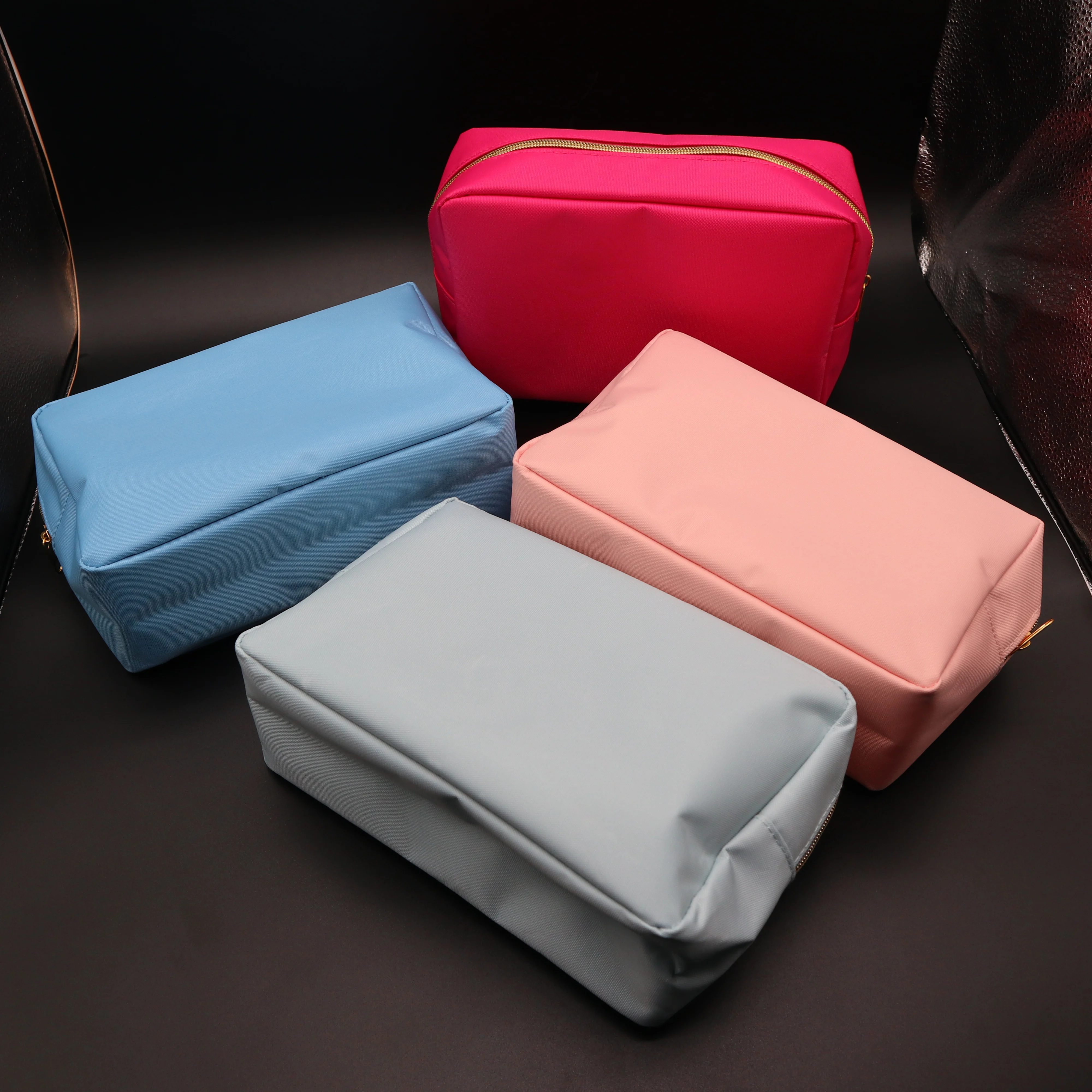 

RTS Nylon Makeup Bag Toiletry Bag Portable Pouches Accessory For Women Girl Cosmetic Organizer Bag