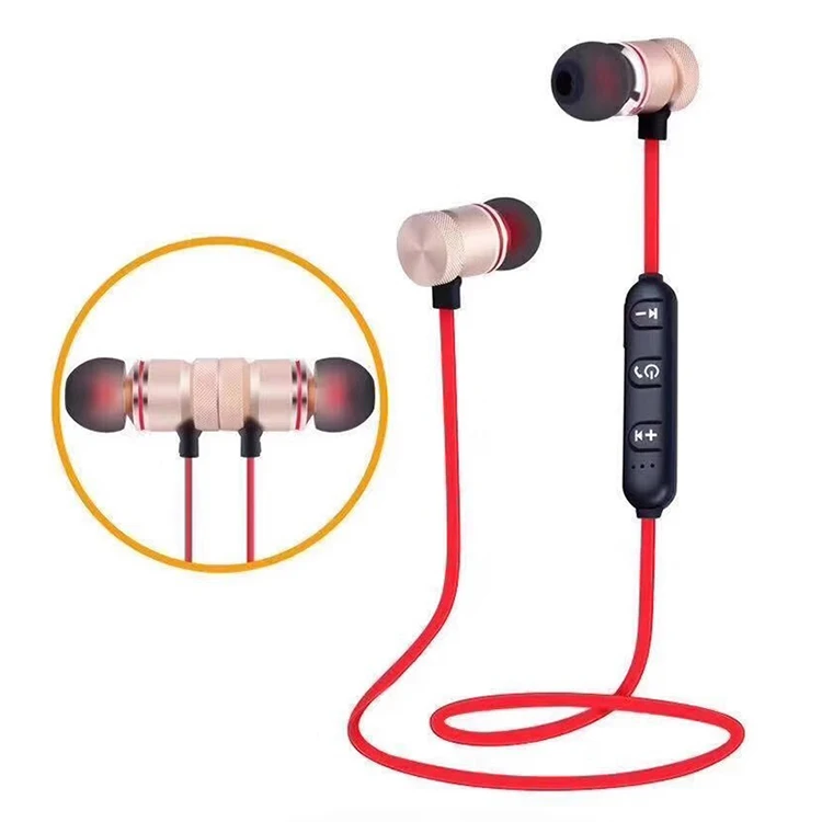 001 Headphones Magnetic Wireless BT4.2 Earphone M9 XT6 Sport Running Wireless Headset Hands Free