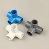 furniture grade plastic multiple connector PVC corner elbow DIY pipe fittings