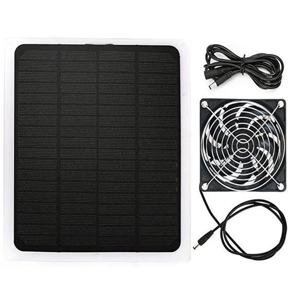 

Green and Clean New Energy Waterproof Monocrystalline 10W 5V USB Flexible Solar Panel for Exhaust Fan