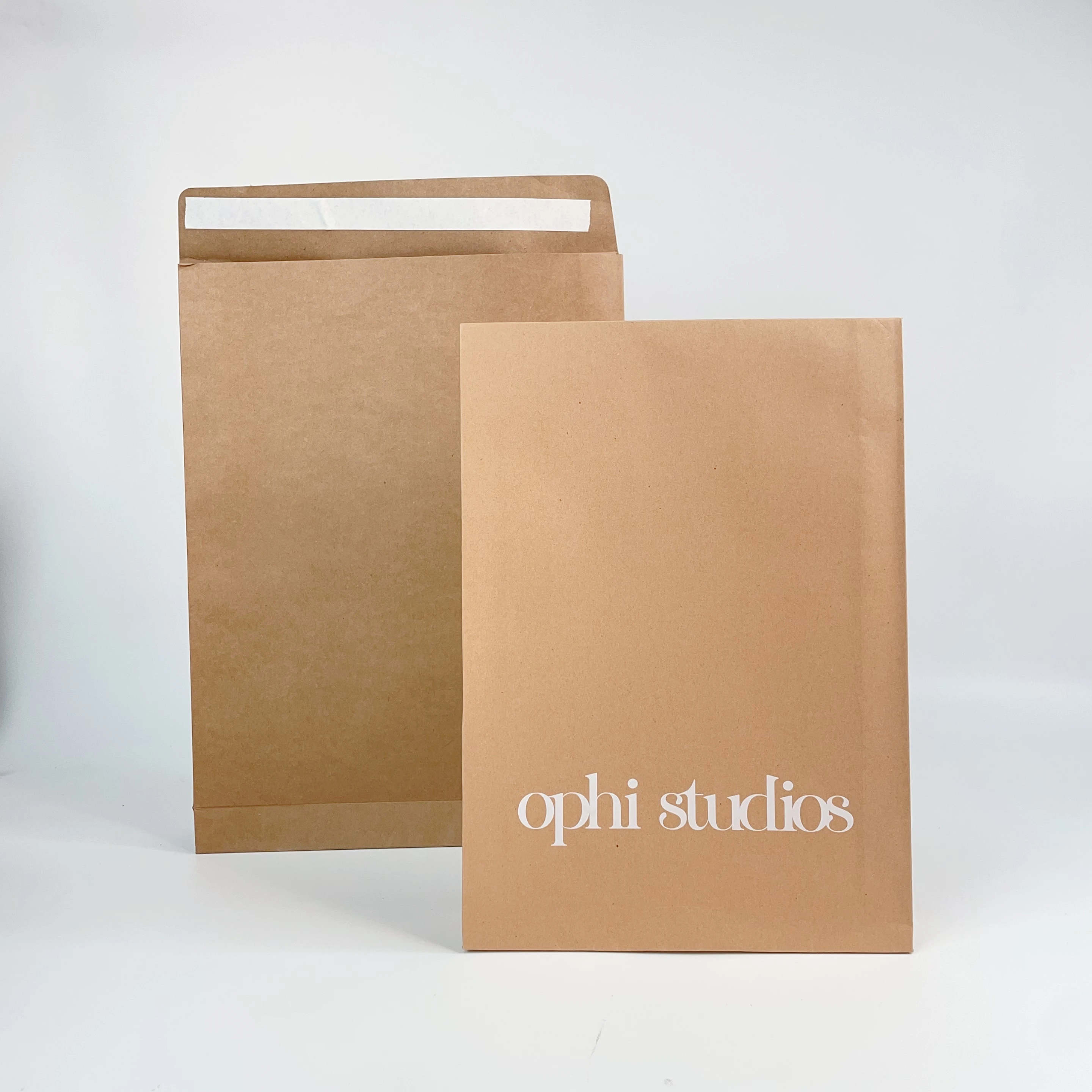 

Recycled Custom Logo Printing Self Seal Gift Clothing Packaging Expandable Kraft Paper Mailer Envelope With Gusset