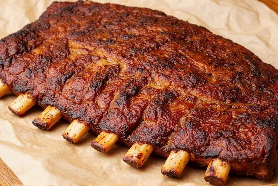 cooked ribs