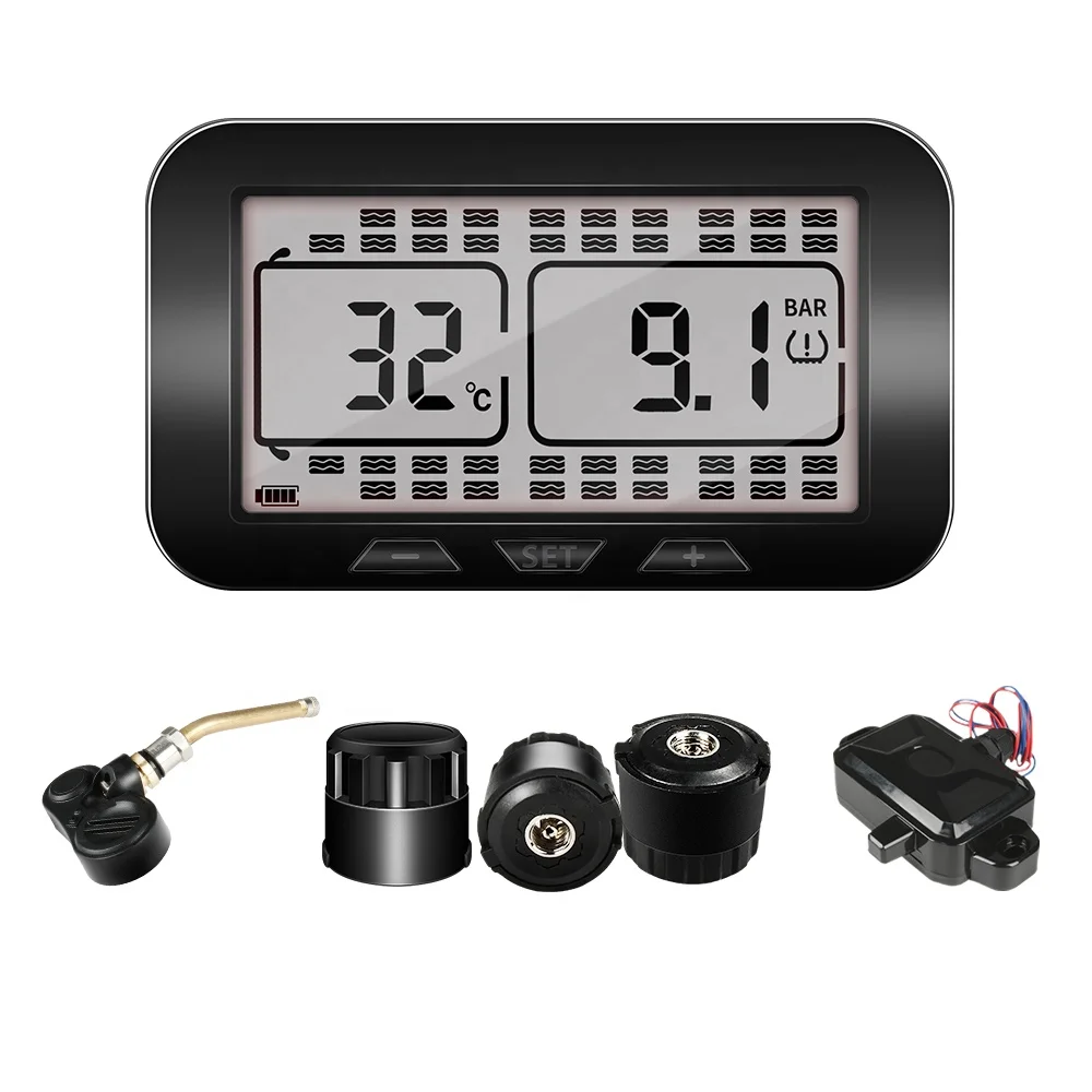 
2020 Big Vehicle TPMS for Truck Trailer and Bus Tire Pressure Monitor 