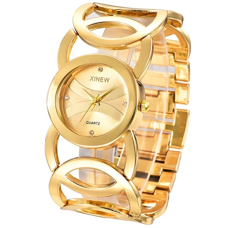 

High Quality Women Xinew Brand Diamond Quartz Watch with Good Service, 3 colors