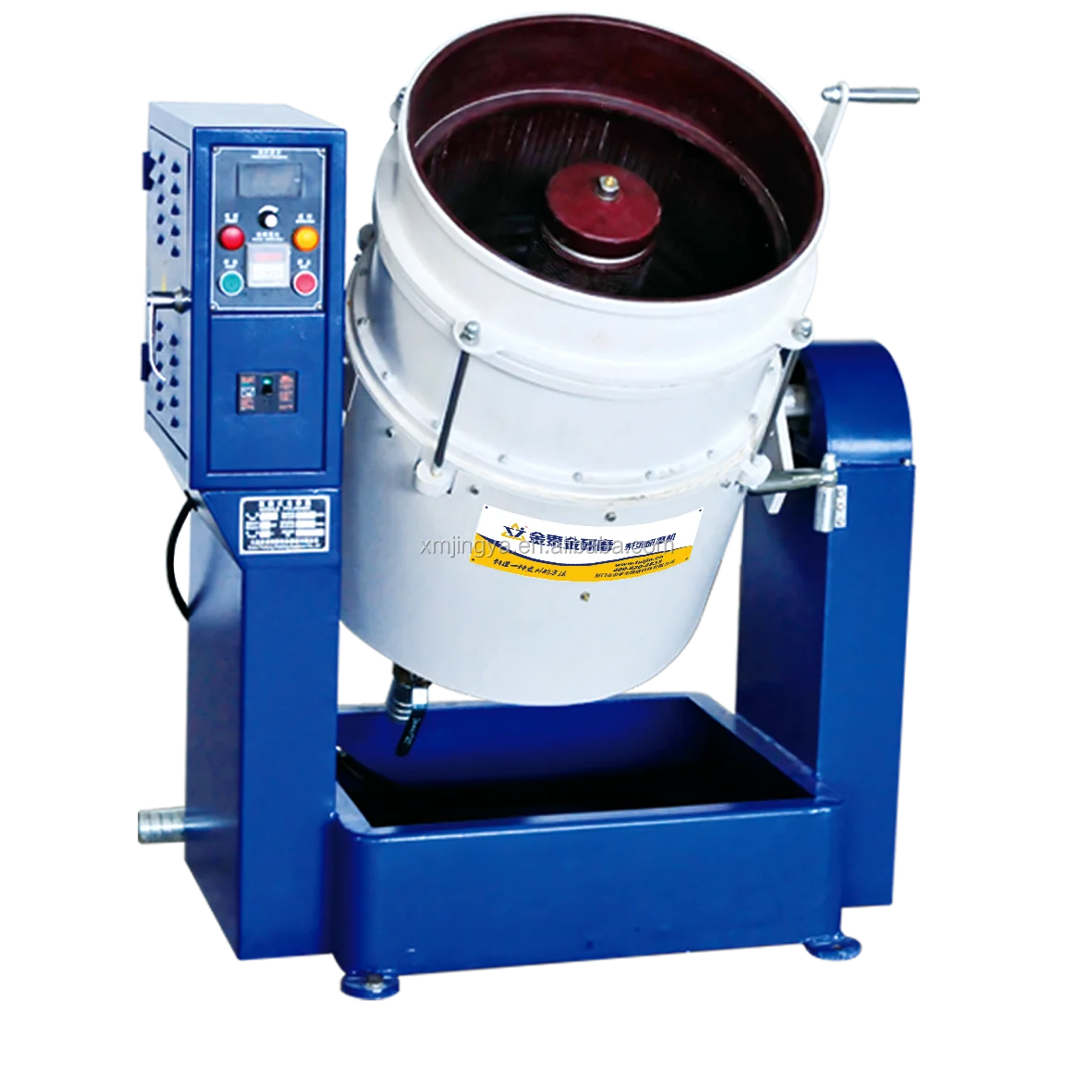 
PLC contral new design good price High efficiency vibratory type deburring and chamfering machine for Precision small metal part 