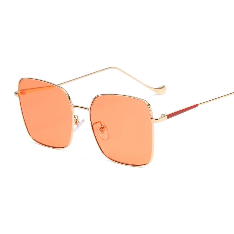 

2020 Hot Sale Street Beat Fashion Rimless Square Frame sunglasses, 2018 women 2019 hot sale shades sunglasses