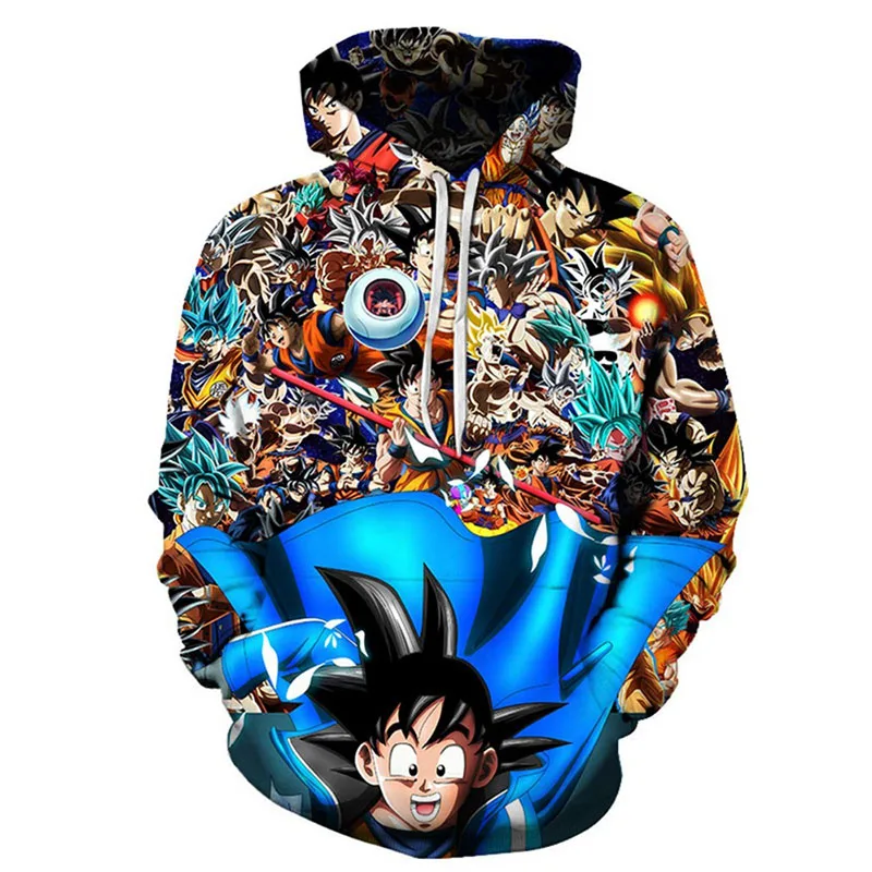 

Mens Hoodies Sweatshirts Goku Wukong Hoodie DBZ Strong Wukong 3D Hooded Sweatshirt Outerwear Hoody Drawstring, Customized color