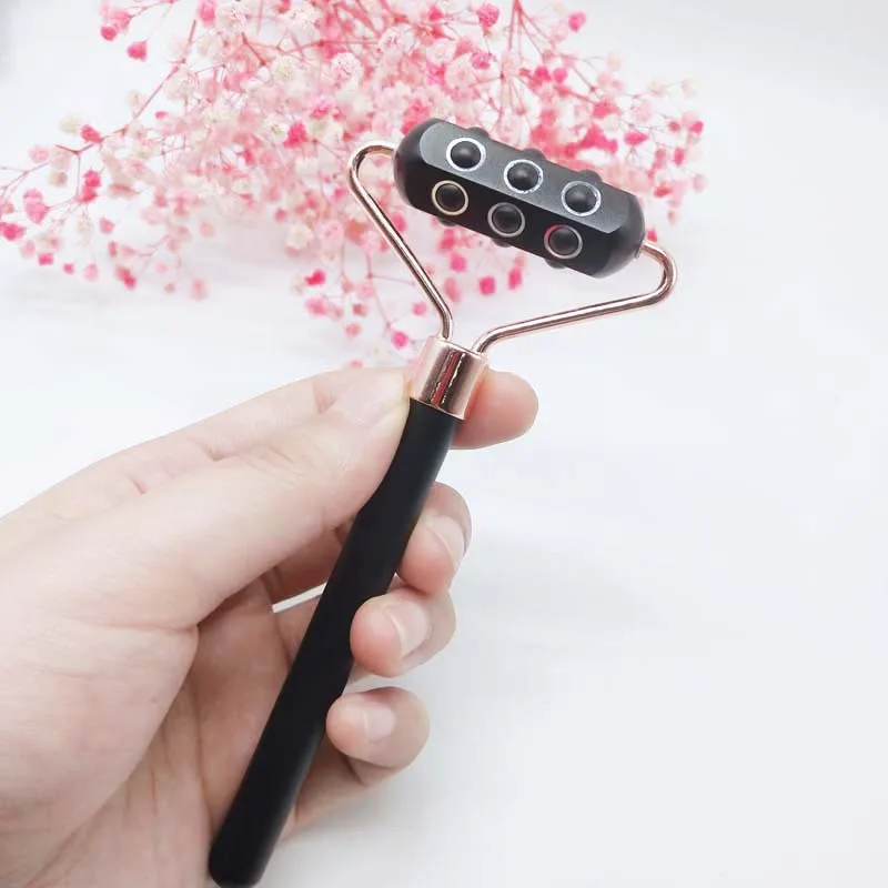 

Facial Beauty Roller Skin Care Tools Face Massager Jade roller Red Rose Jade Roller face massager jade