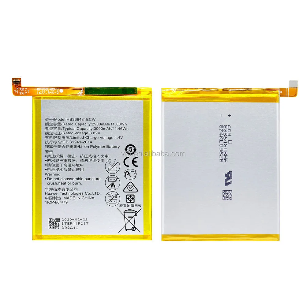Hb366481ecw电池for Huawei Y6 Ii P9提升p9 P10 P20 Lite P8 Lite 2017 G9荣誉8 5c手机电池3000mah Buy 华为荣誉电池华为y6中国电子产品电池华为p20 Bateria手机手机pil Akku Baterai Accu Hb366481ecw批发可充电电池工厂制造商消费电子电池其他手机配件 快速发货更换