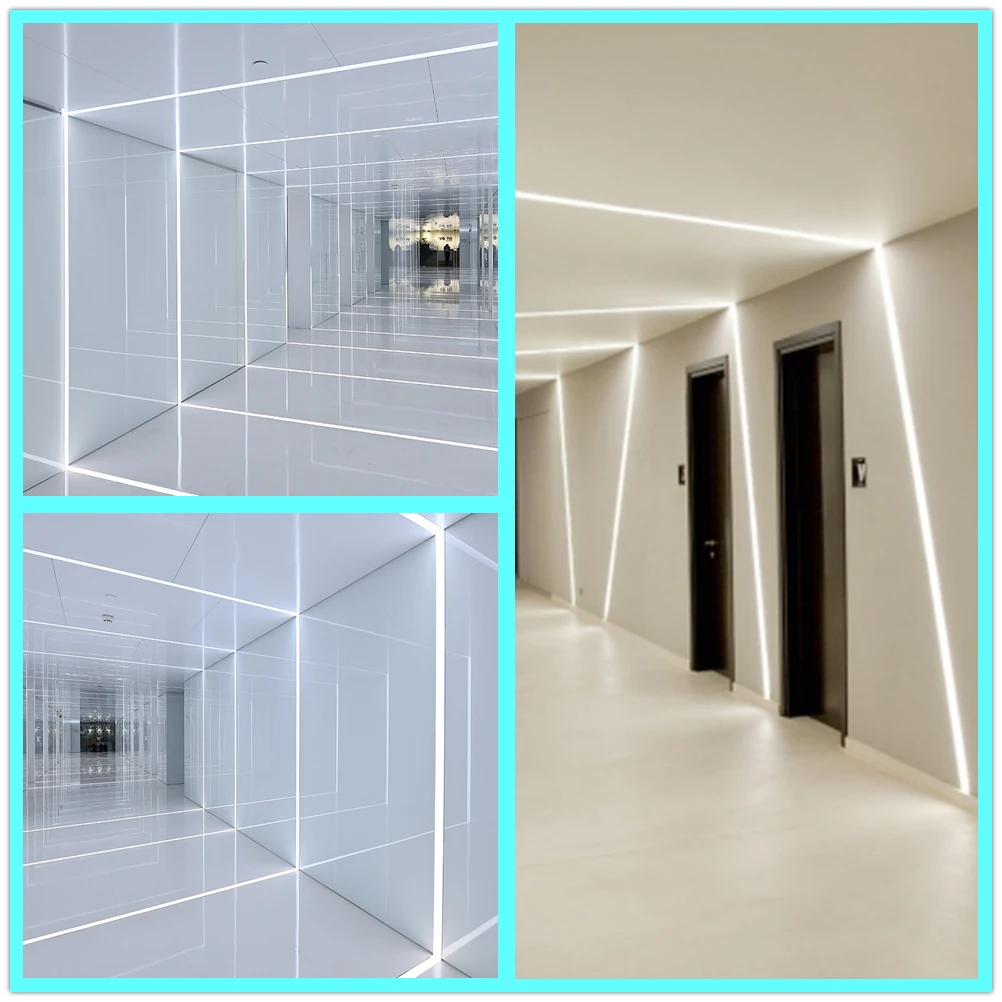 Kühlkörper Deckenplatte Led Streifen Licht Aluminium Extrusion Profil