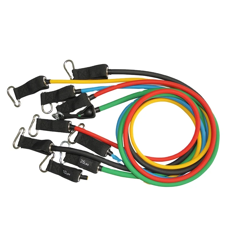 

Wholesale Fitness stretch Latex shanghai yoga resistance band set