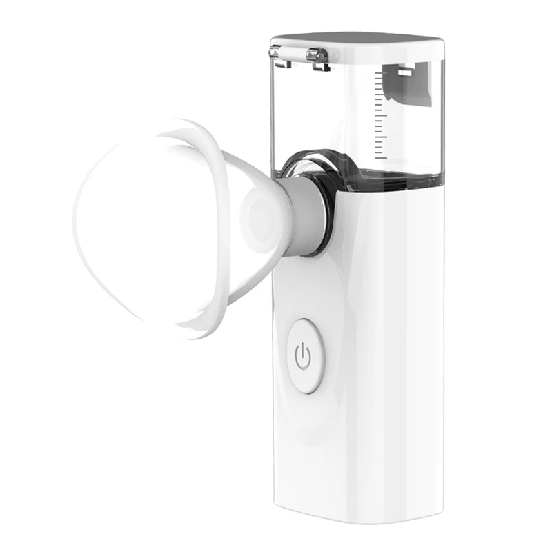 

USB Nano Facial Mister Handy Cool Mist Spray Machine Face Hydration Sprayer, White,blue