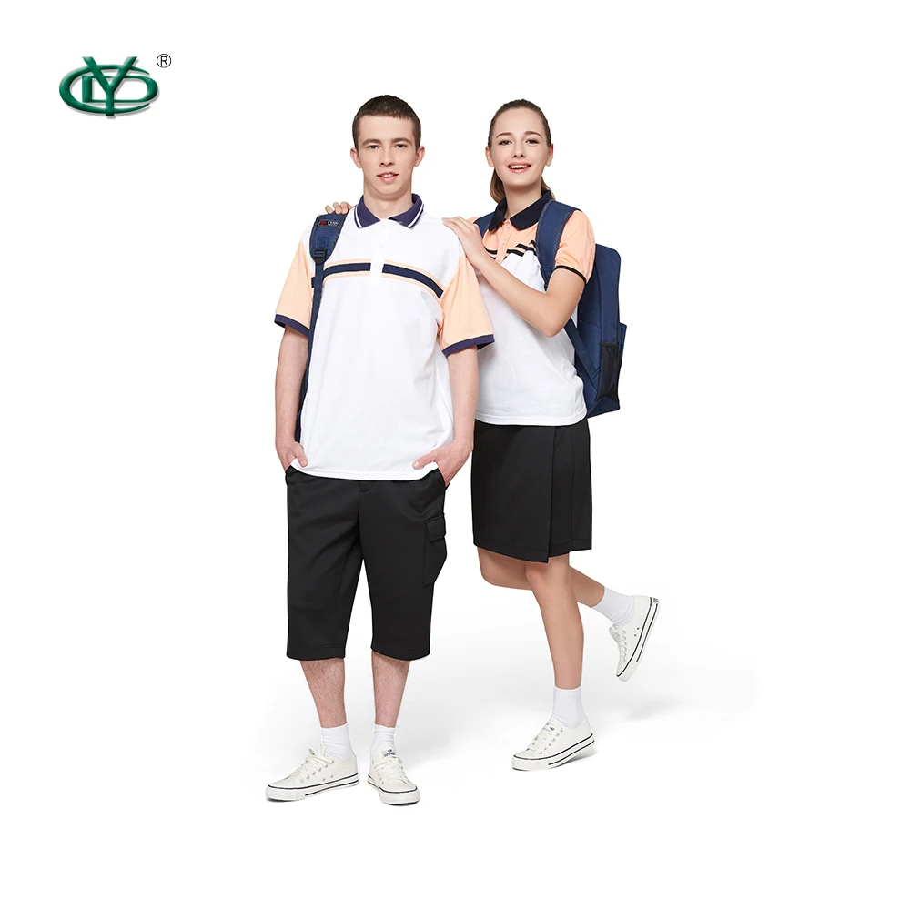 
Wholesale school girls uniform custom logo students uniform design with pictures 