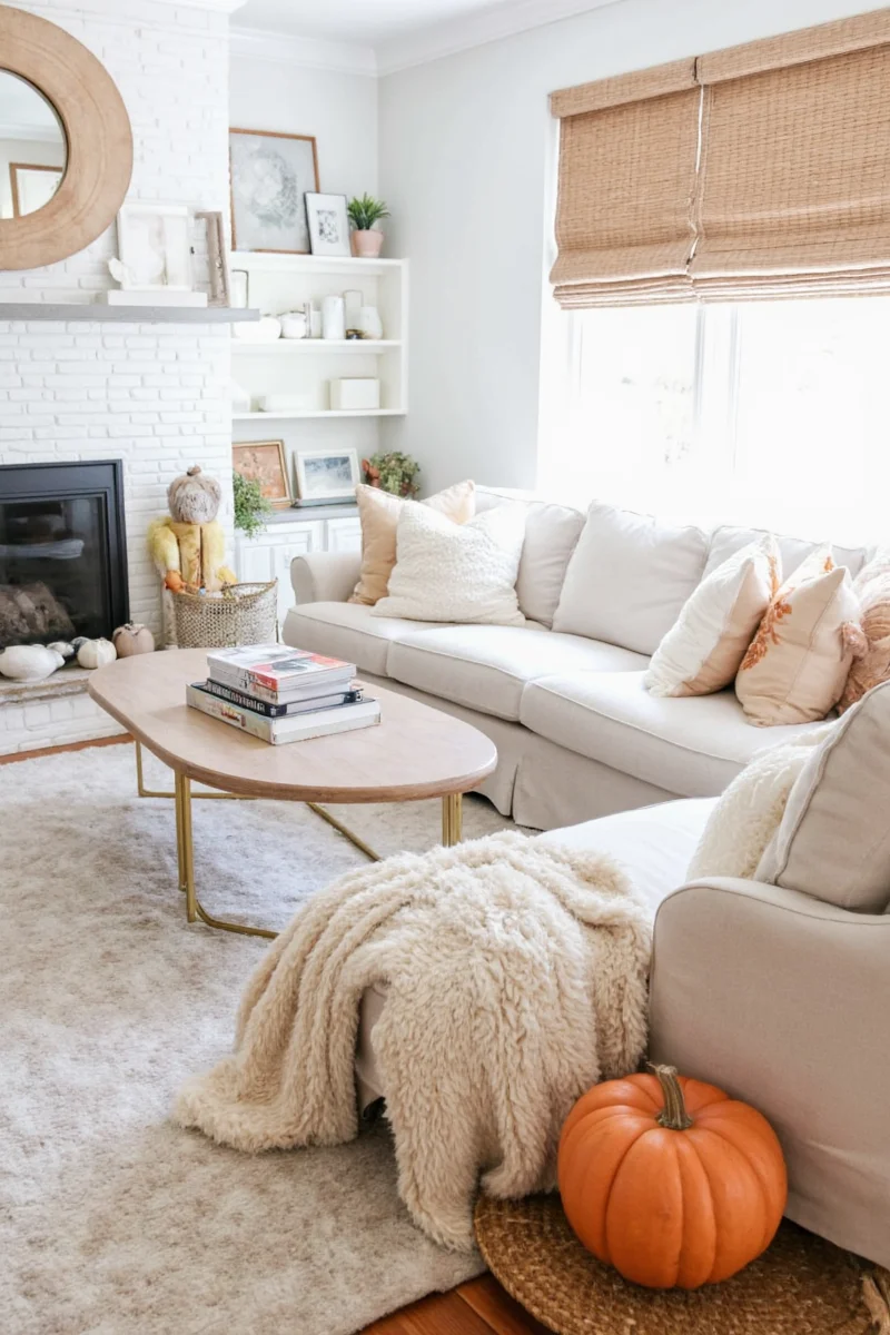 Fall Neutral Living Room