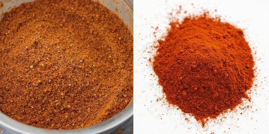 Scoville scale illustration showing Cajun spice compared to other peppers
