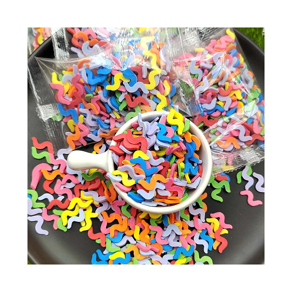 

Litter Packing 5g/lot Slime Fillers Polymer Clay Balloon Slices Sprinkles Round Beads Phone Case DIY Decoration