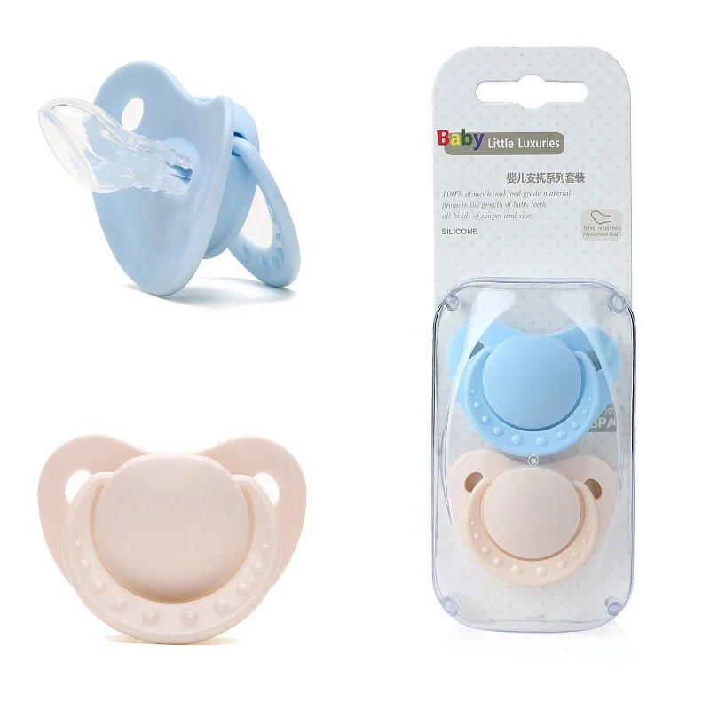 

Wholesale infant silicone baby nipple feeder accessories soother pacifier