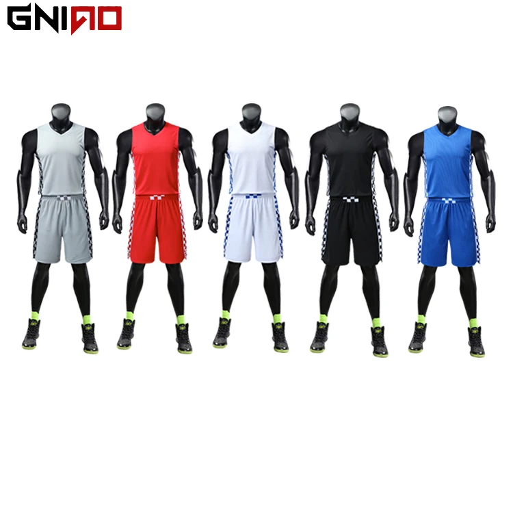 

Hot Selling Good Quality and Breathable Basketball Jersey made with polyester fabric, Customized colors