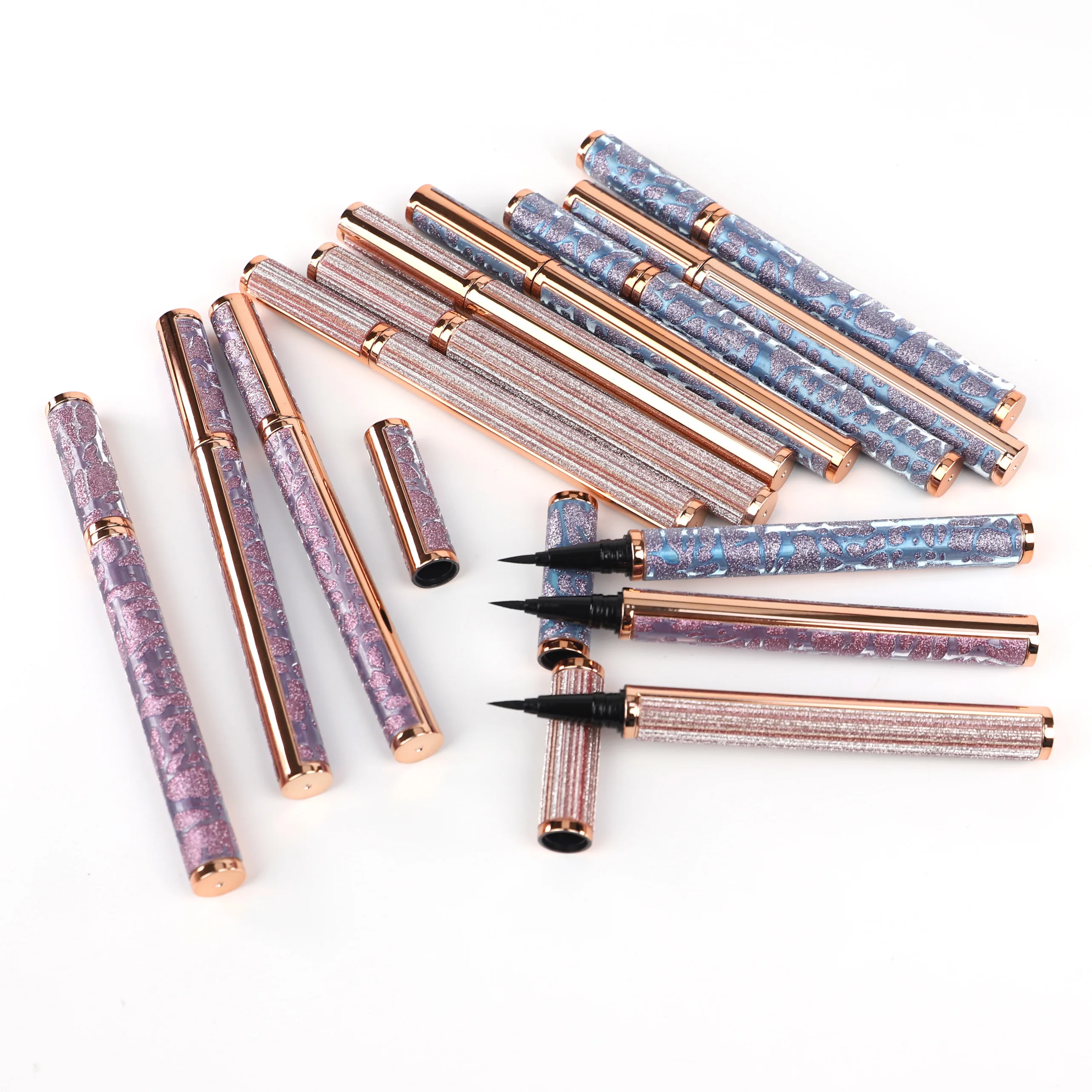 

your logo waterproof vegan 3d mink lash adhesive eyeliner pen