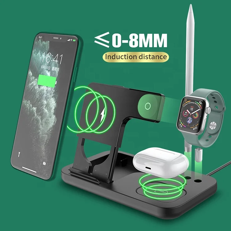 

Qi Portable Magnetic Fast Mobile For Iphone Mosa Cream Chargers Plate Wireless Charger Plates Mutifunction Chargers, Black white